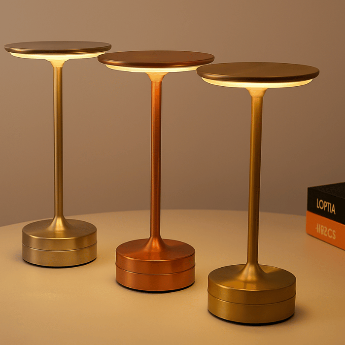 USB touch LED table lamp