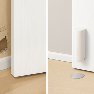 Magnetic door stopper