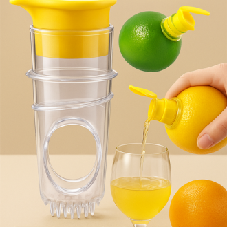 Mini Lemon Juicer Orange