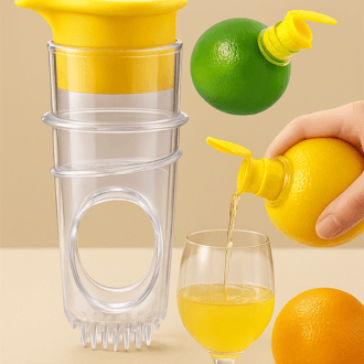 Mini Lemon Juicer Orange