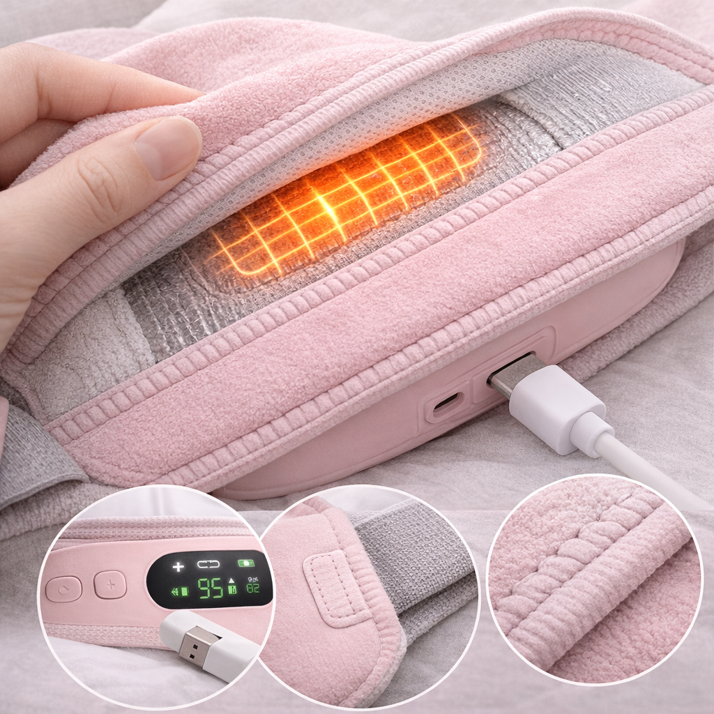 Cinturón Térmico para Cólicos Menstruales
