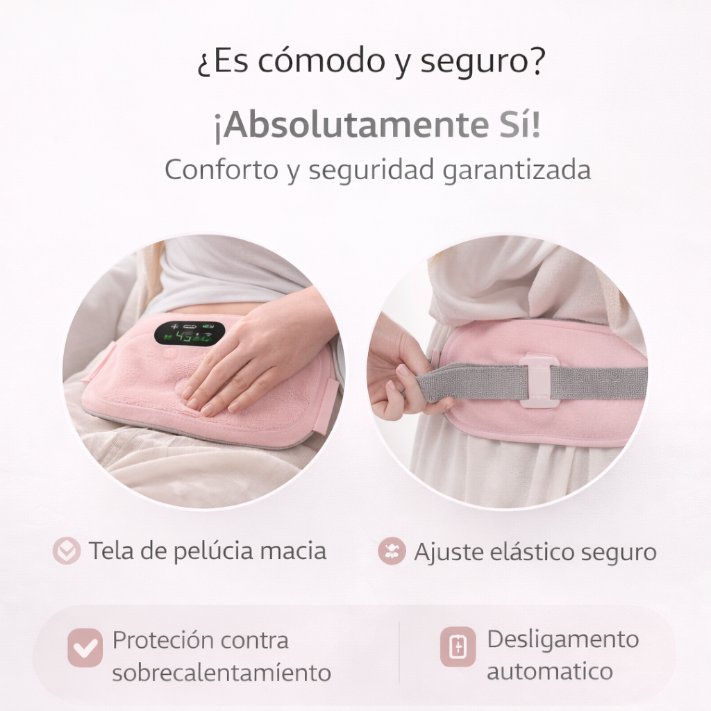 Cinturón Térmico para Cólicos Menstruales