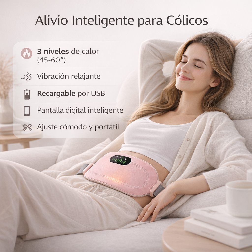 Cinturón Térmico para Cólicos Menstruales