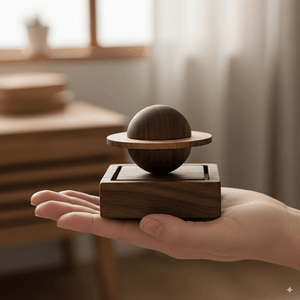 Jupiter Shape Wooden Scent Diffuser