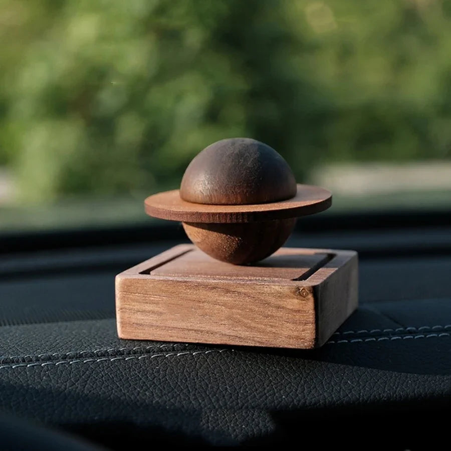 Jupiter Shape Wooden Scent Diffuser