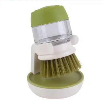 Dish Brush with Soap Dispenser Multi Use Soap Dispensing Scrub Brush