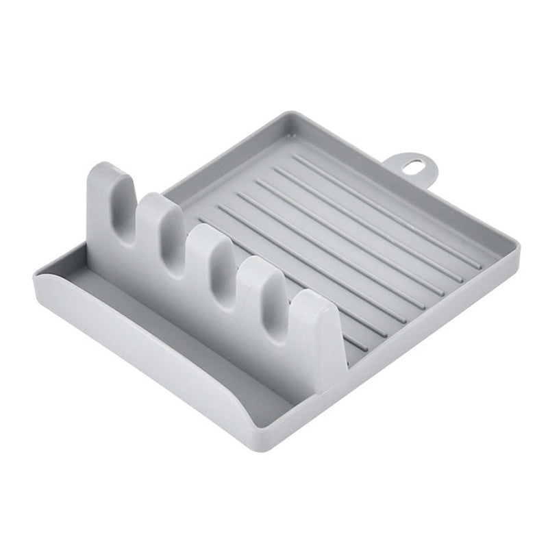 Kitchen Spoon Holders Fork Spatula Rack Shelf