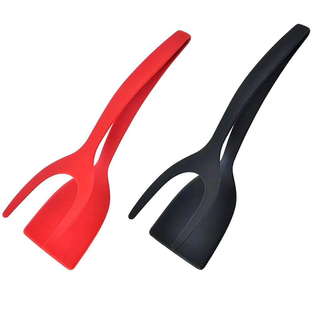 2 in 1 Grip Flip Spatula Clamp Egg