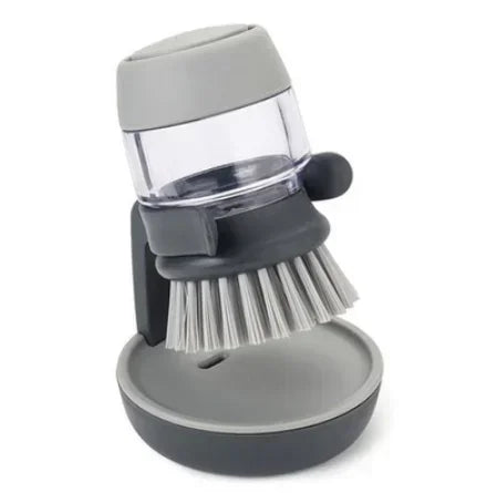 Dish Brush with Soap Dispenser Multi Use Soap Dispensing Scrub Brush