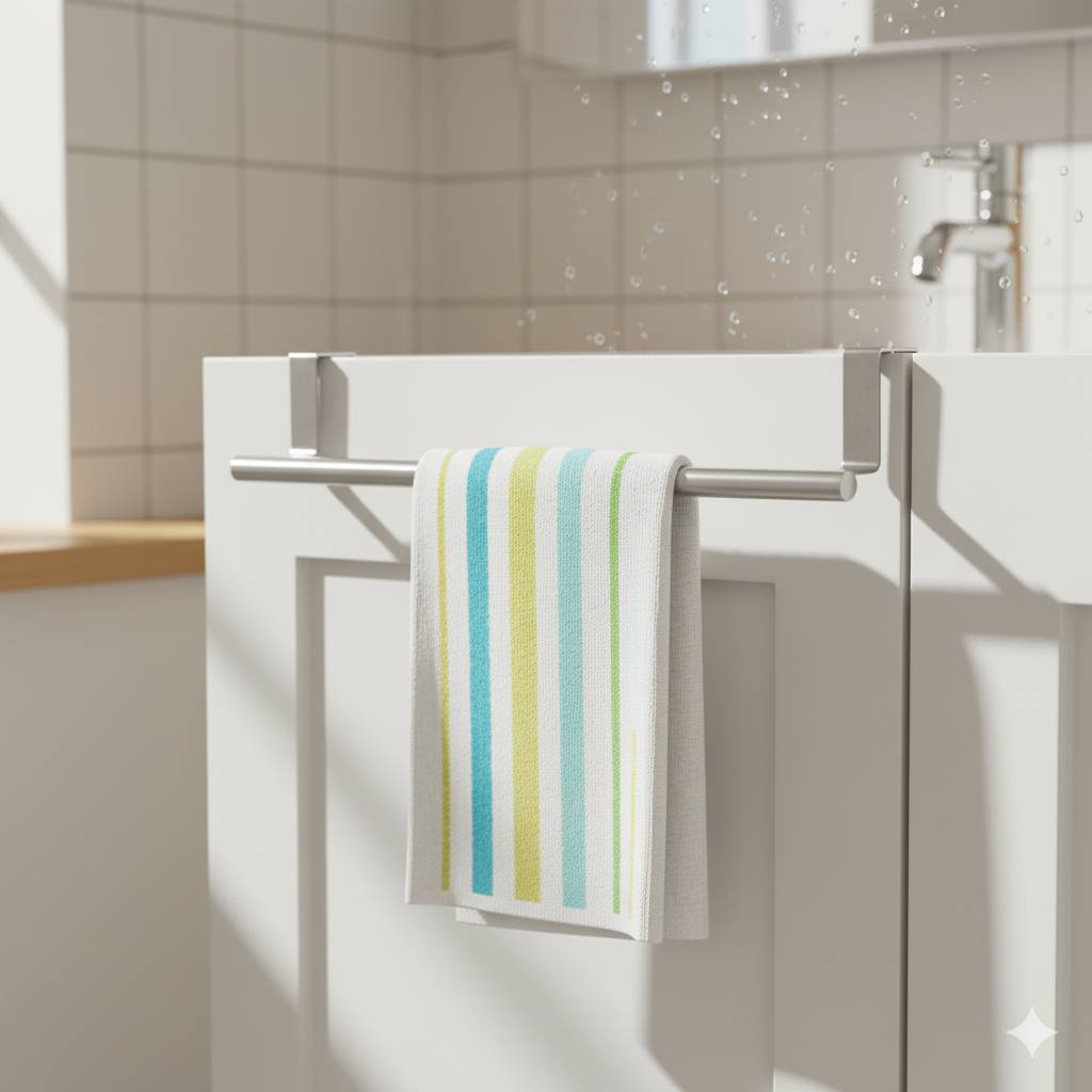 owel Rack Over Door Towel Bar Hanging Holder