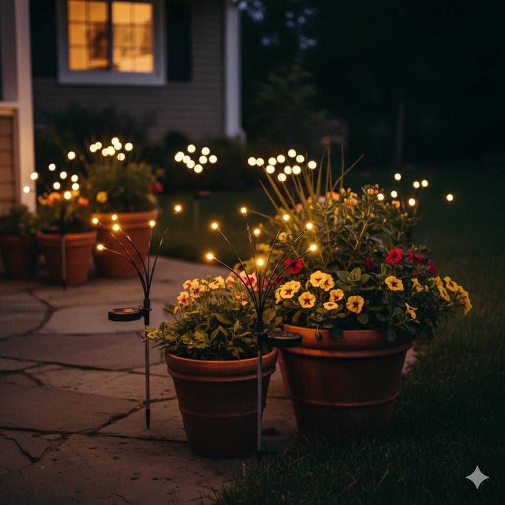 Garden Lights-New Upgraded Solar Powered