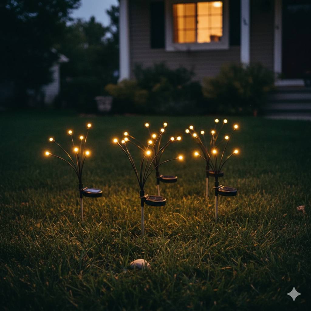 Garden Lights-New Upgraded Solar Powered