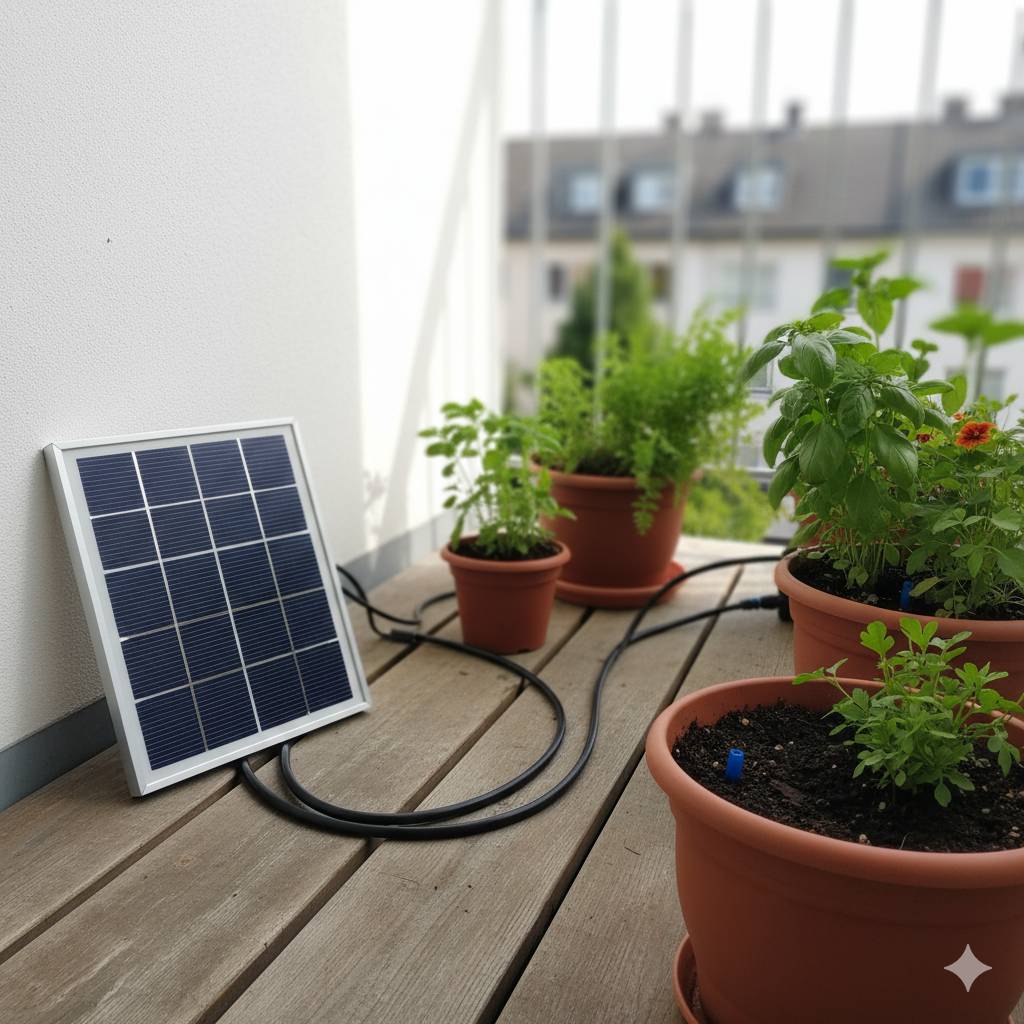 Solar Irrigation System for Garden Balcony