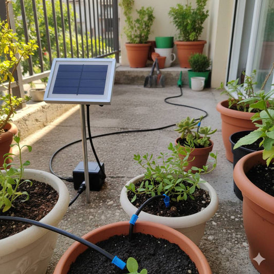 Solar Irrigation System for Garden Balcony