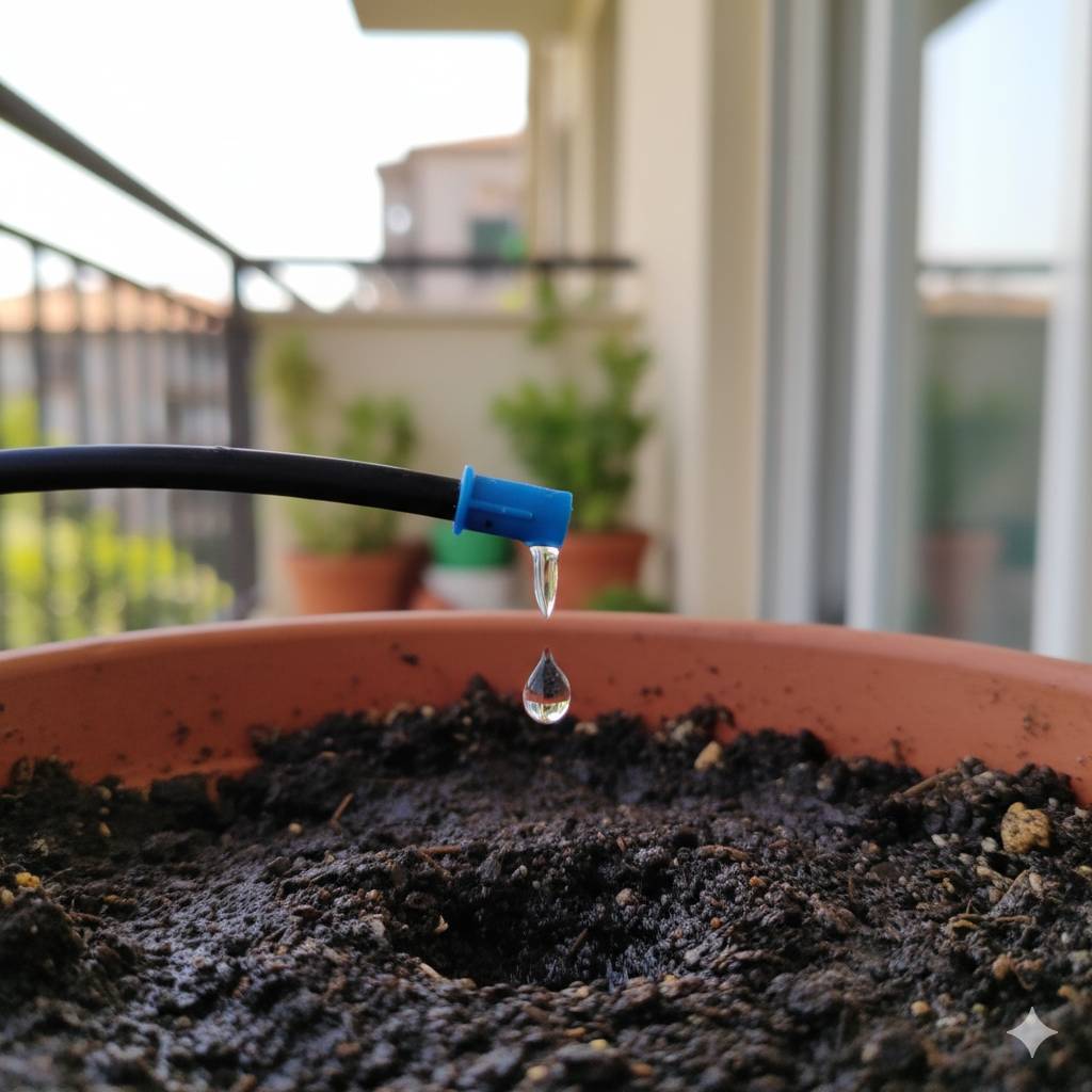 Solar Irrigation System for Garden Balcony