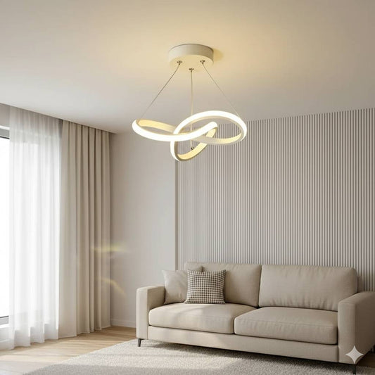 Light Creative Hanging Light Irregular Streamlined