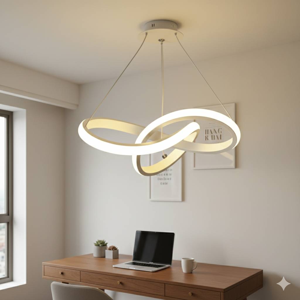 Light Creative Hanging Light Irregular Streamlined