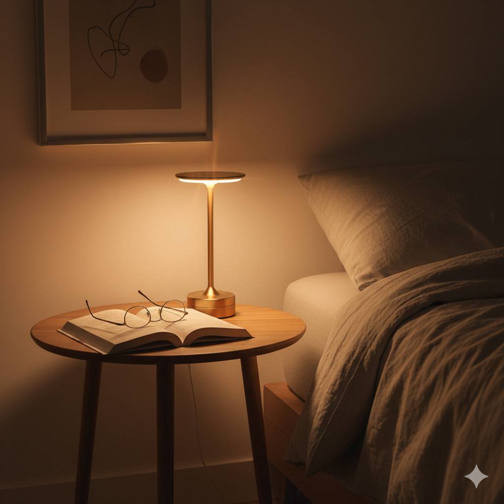 USB touch LED table lamp