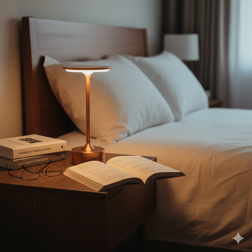 USB touch LED table lamp