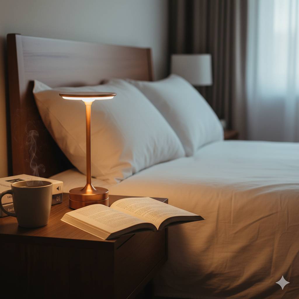 USB touch LED table lamp