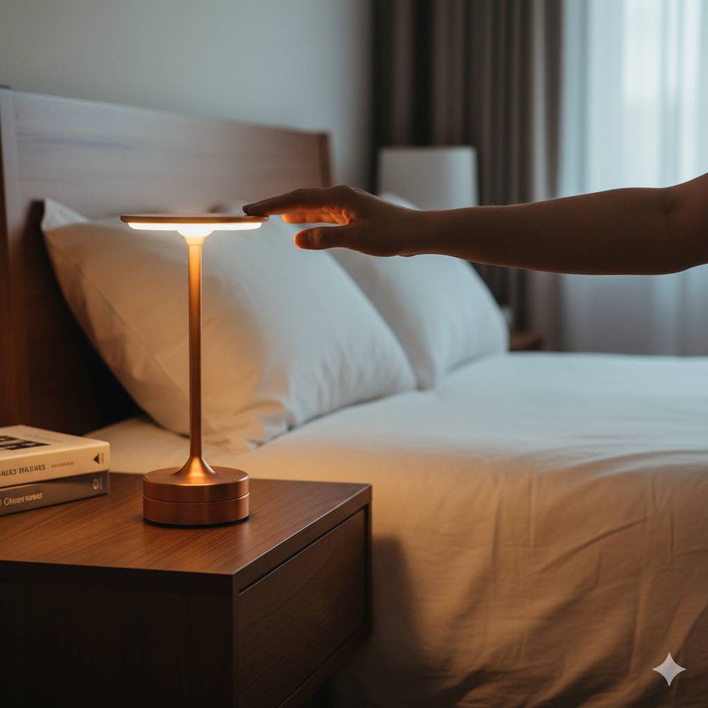 USB touch LED table lamp